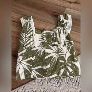 Abercrombie & Fitch Floral Crop Top